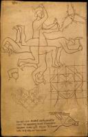 Folio 38 - Etudes et traces geometriques